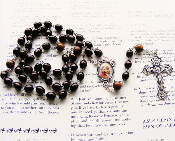 St. Christopher Rosary-Rosary Beads-Serenity Gifts