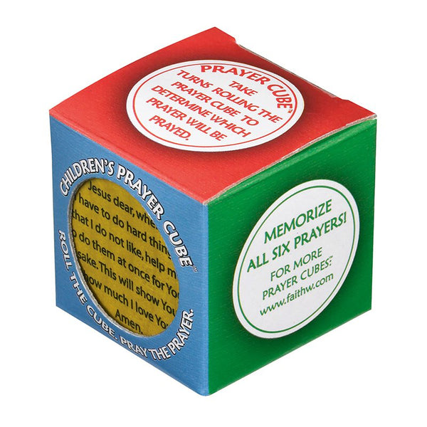 Wooden Prayer Cube - Prayers for Children-Prayer Cube-Serenity Gifts