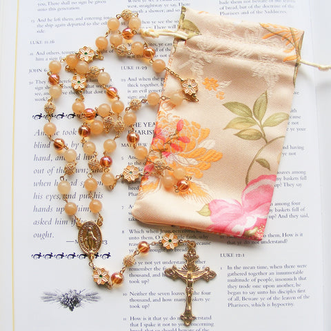 Handmade Heirloom Collection Rosary - 710