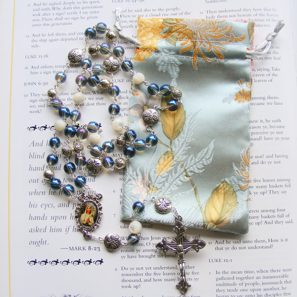 Handmade Heirloom Collection Rosary - 713-Rosary Beads-Serenity Gifts