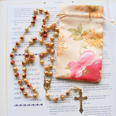 Handmade Heirloom Collection Rosary - 714-Rosary Beads-Serenity Gifts