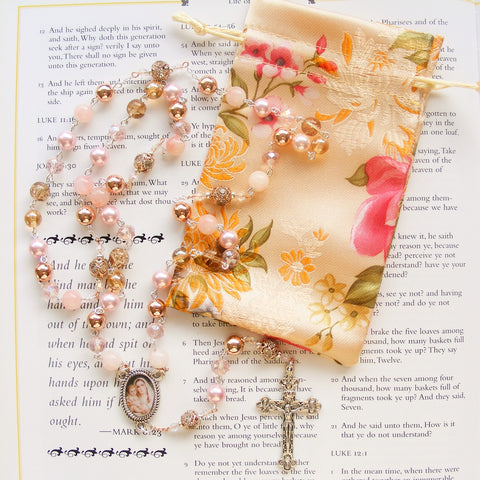Handmade Heirloom Collection Rosary - 716-Rosary Beads-Serenity Gifts