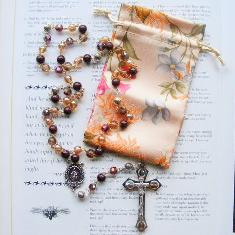 Handmade Heirloom Collection Rosary - 718-Rosary Beads-Serenity Gifts