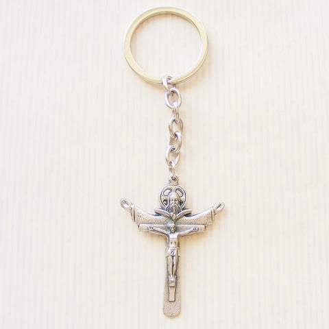 Crucifix Keyring - Tertium Millennium-Crucifix keyring-Serenity Gifts