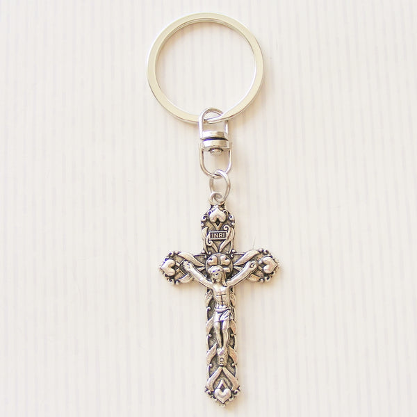Crucifix Keyring-Crucifix keyring-Serenity Gifts
