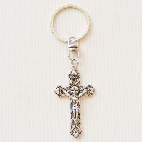 Crucifix Keyring-Crucifix keyring-Serenity Gifts