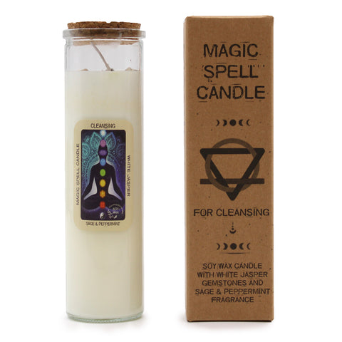 Magic Spell Candle - Cleansing-Candle-Serenity Gifts
