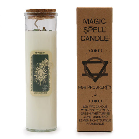 Magic Spell Candle - Prosperity-Candle-Serenity Gifts