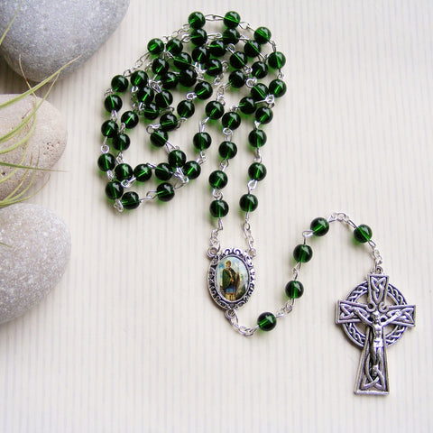 St Patrick Rosary-Rosary Beads-Serenity Gifts