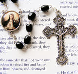 Sacred Heart of Mary Wooden Rosary-Rosary Beads-Serenity Gifts