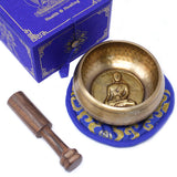 Singing Bowl Set - Medicine Buddha-Tibetan Singing Bowl-Serenity Gifts