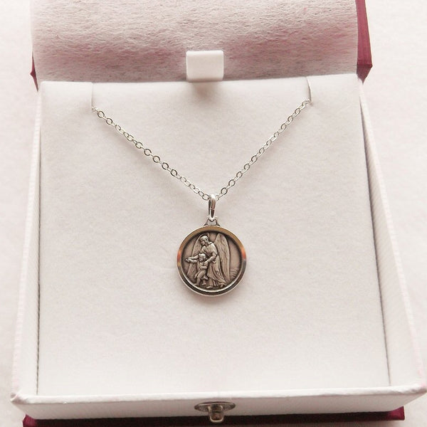 Guardian Angel Necklace-guardian angel necklace-Serenity Gifts