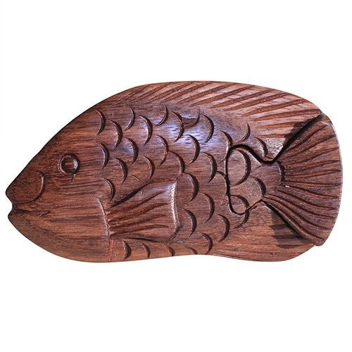 Wooden puzzle storage sales box