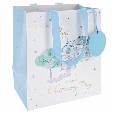 Christening Day Gift Bag - Boy-Baptism & Christening-Serenity Gifts