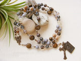 St Francis of Assisi Rosary - Handmade Catholic Rosary-Rosary Beads-Serenity Gifts
