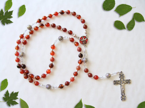 Confirmation Rosary - Holy Spirit Catholic Rosary-Rosary Beads-Serenity Gifts