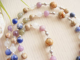Handmade Rosary 6mm Lepidolite - Archangel Gabriel-Rosary Beads-Serenity Gifts