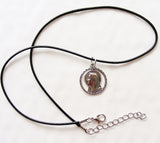 Holy Mother Pendant on Cord-Holy Mother necklace-Serenity Gifts