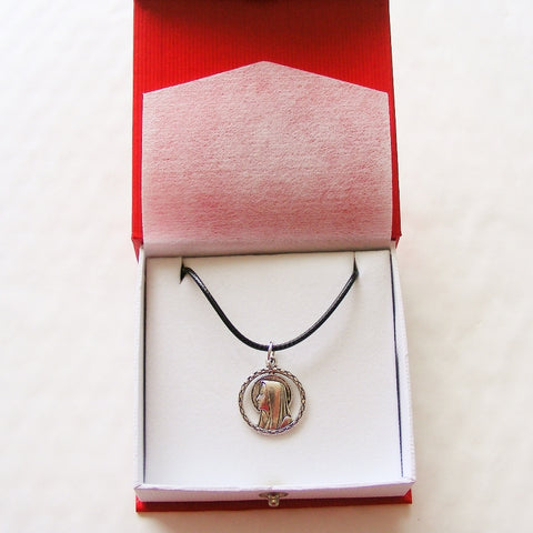 Holy Mother Pendant on Cord-Holy Mother necklace-Serenity Gifts