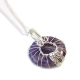 Tree of Life Gemstone Necklace - Amethyst-Gemstone Necklace-Serenity Gifts