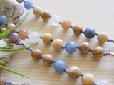 Handmade Knotted Rosary - Blue Aventurine-Jewellery-Serenity Gifts