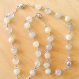 Handmade Anglican Chain Link Rosary - Mother of Pearl-Rosary Beads-Serenity Gifts