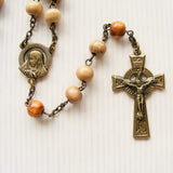 Handmade Chain Link Rosary - Olive Wood-Jewellery-Serenity Gifts