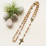 Handmade Chain Link Rosary - Olive Wood-Jewellery-Serenity Gifts