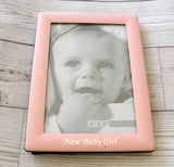 Baby Girl Photo Frame - Pink-Baptism & Christening-Serenity Gifts