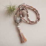 Handmade Mala Beads - Plum Blossom Jasper-Mala Beads-Serenity Gifts