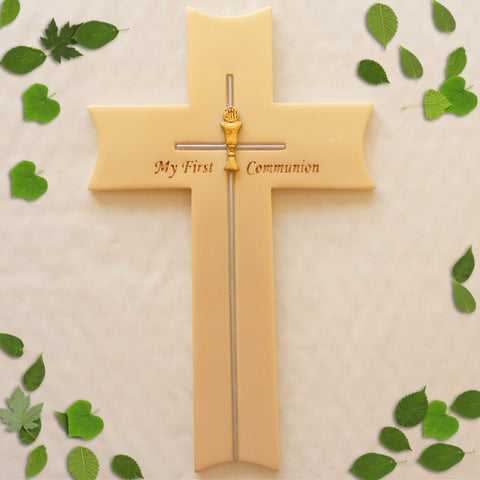 First Holy Communion Wall Cross-Holy Communion-Serenity Gifts