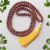 Handmade Mala Beads - Bracelet and Mala Bead Set - Rudraksha-Mala Beads-Serenity Gifts