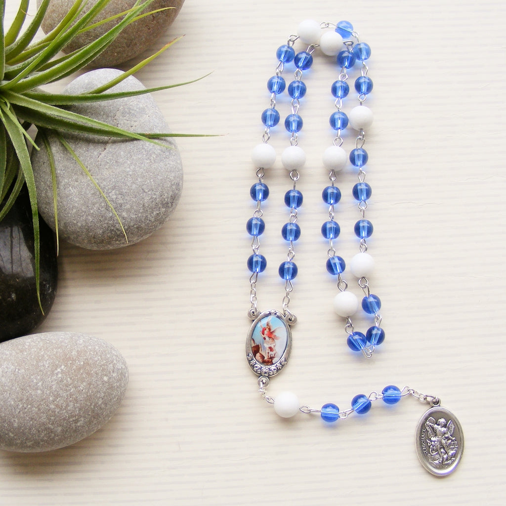 St Michael Chaplet - Handmade UK – Serenity Gifts