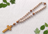 Handmade Anglican Rosary - Natural Wood-Rosary Beads-Serenity Gifts