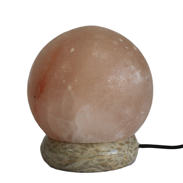 Himalayan Crystal Salt Lamp - Small Round-Salt Lamp-Serenity Gifts