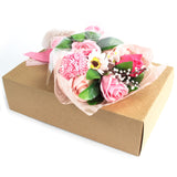 Pink Flower Bath Bouquet in Box-Bath Bomb-Serenity Gifts