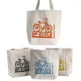 2 x Cotton Shopper Bag - Up Cycle - Assorted-Bag-Serenity Gifts