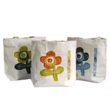 2 x Cotton Shopper Bag - Flower - Assorted-Bag-Serenity Gifts