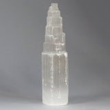 Selenite Mountain Tower 20cm-Crystal Gemstone-Serenity Gifts
