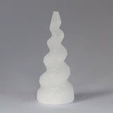 Selenite Spiral - Unicorn Horn 10cm-Crystal Gemstone-Serenity Gifts