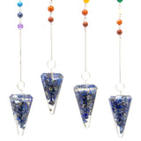 Orgonite Power Chakra Pendulum - Lapis Lazuli-Orgonite-Serenity Gifts