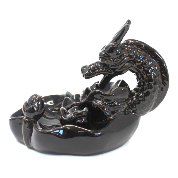 Dragon Lotus Pool Backflow Incense Burner-Incense-Serenity Gifts