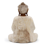 Buddha Statue Whitewash - Teaching Transmission-Figurine-Serenity Gifts