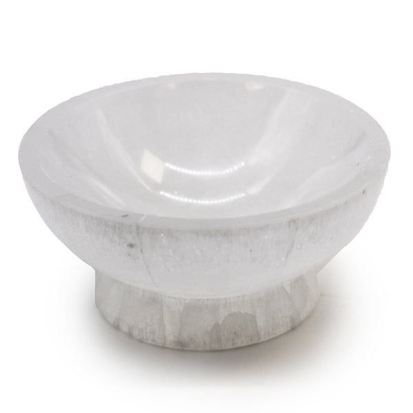 Selenite Bowl - 10cm-Crystal Gemstone-Serenity Gifts