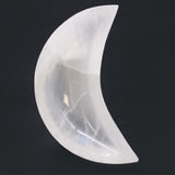 Selenite Moon Bowl - 15cm-Crystal Gemstone-Serenity Gifts