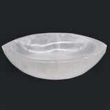 Selenite Eye Shape Bowl - 15cm-Crystal Gemstone-Serenity Gifts