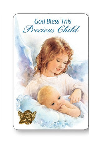 Prayer Card - Precious Child - Boy-Prayer Card-Serenity Gifts