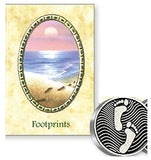 Pocket Token and Leaflet - Footprints-Pocket Token-Serenity Gifts