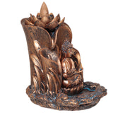 Bronze Buddha Backflow Incense Burner-Incense-Serenity Gifts