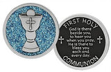 First Holy Communion Glitter Pocket Token-Pocket Token-Serenity Gifts